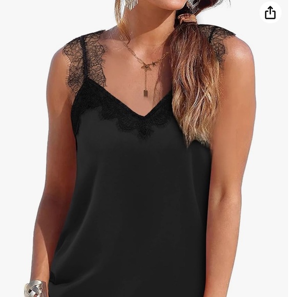 BEAUTIFUL Eyelash Strap Tank - Picture 2 of 5